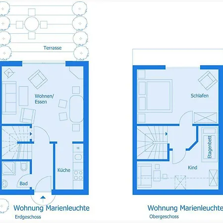 Ferienwohnung Marienleuchte Appartement *